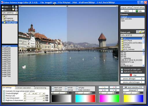      Colour-Science Image Editor