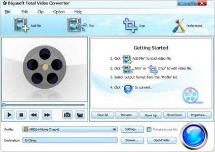 Bigasoft Total Video Converter 3.1.10.4071 Portable