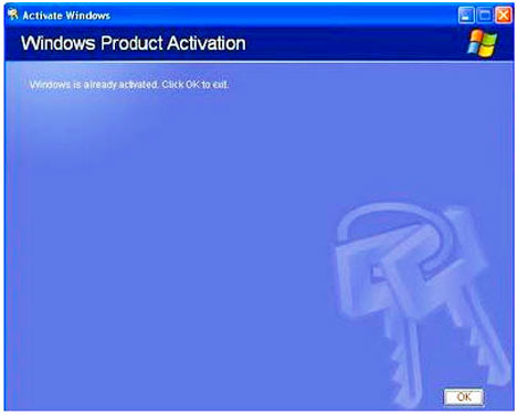 Genuine Activator for Windows XP Vista, and Win 7 :
